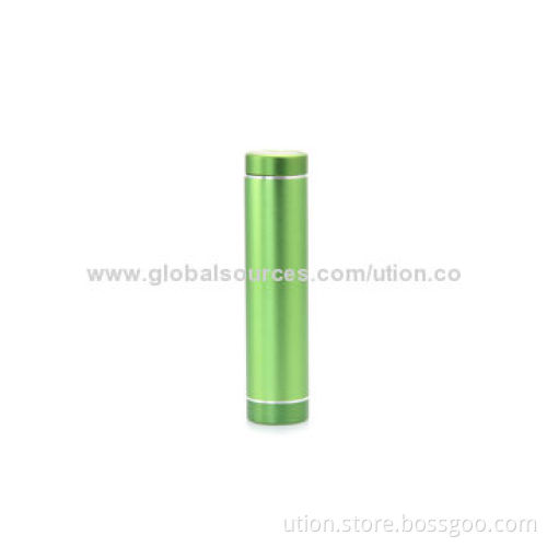 Cute 2,600mAh Power Bank/Emergency Charger for Mobile Phones with Free Samples and Logo